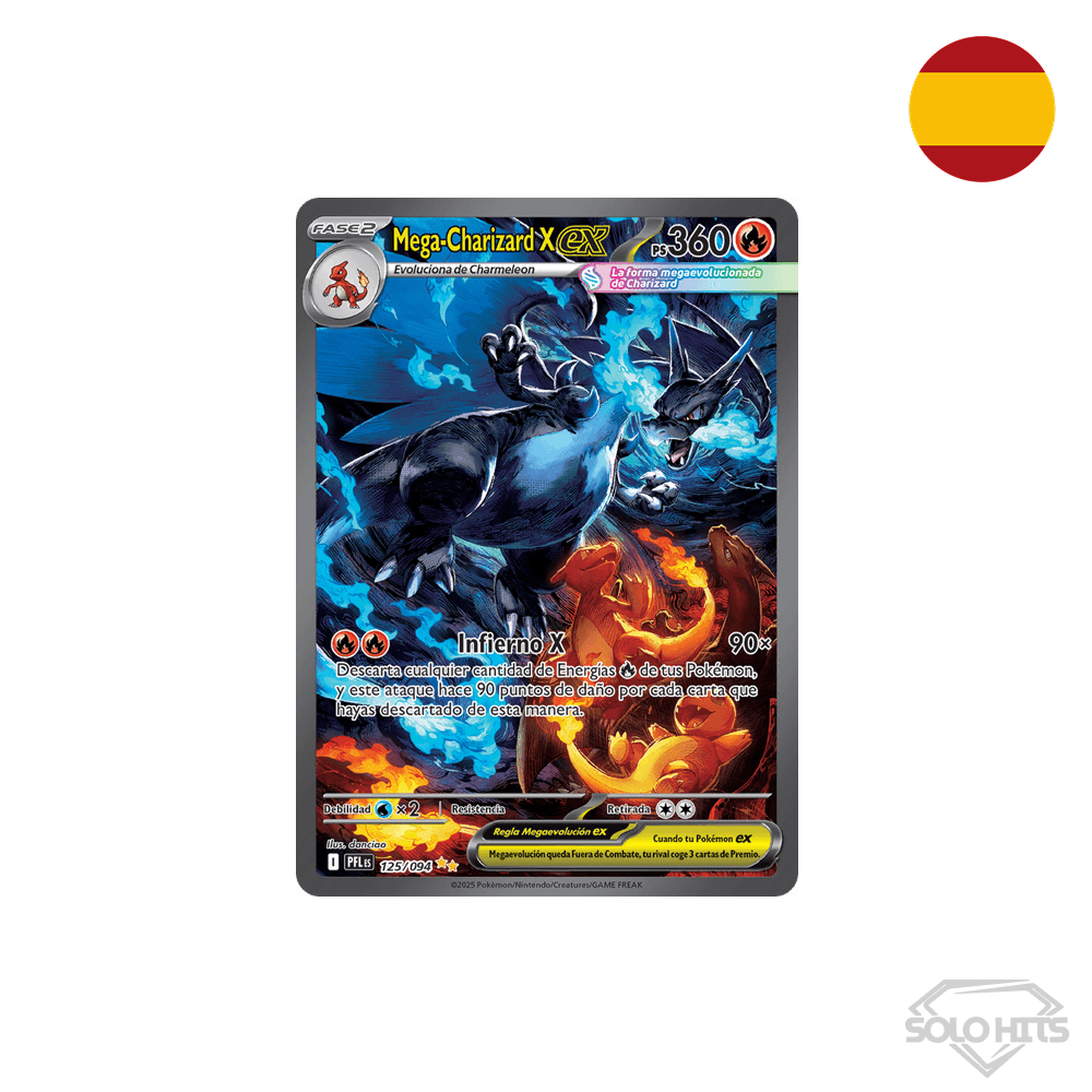 Mega Charizard X ex (PFL 125)