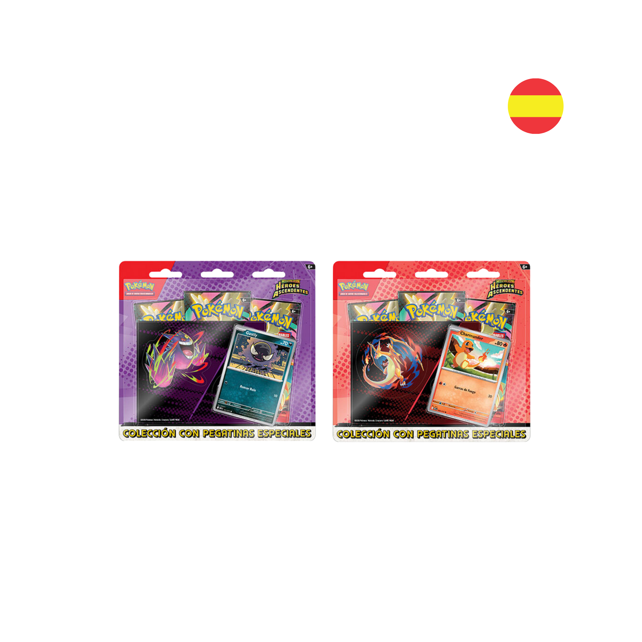 Héroes Ascendentes colección pegatinas