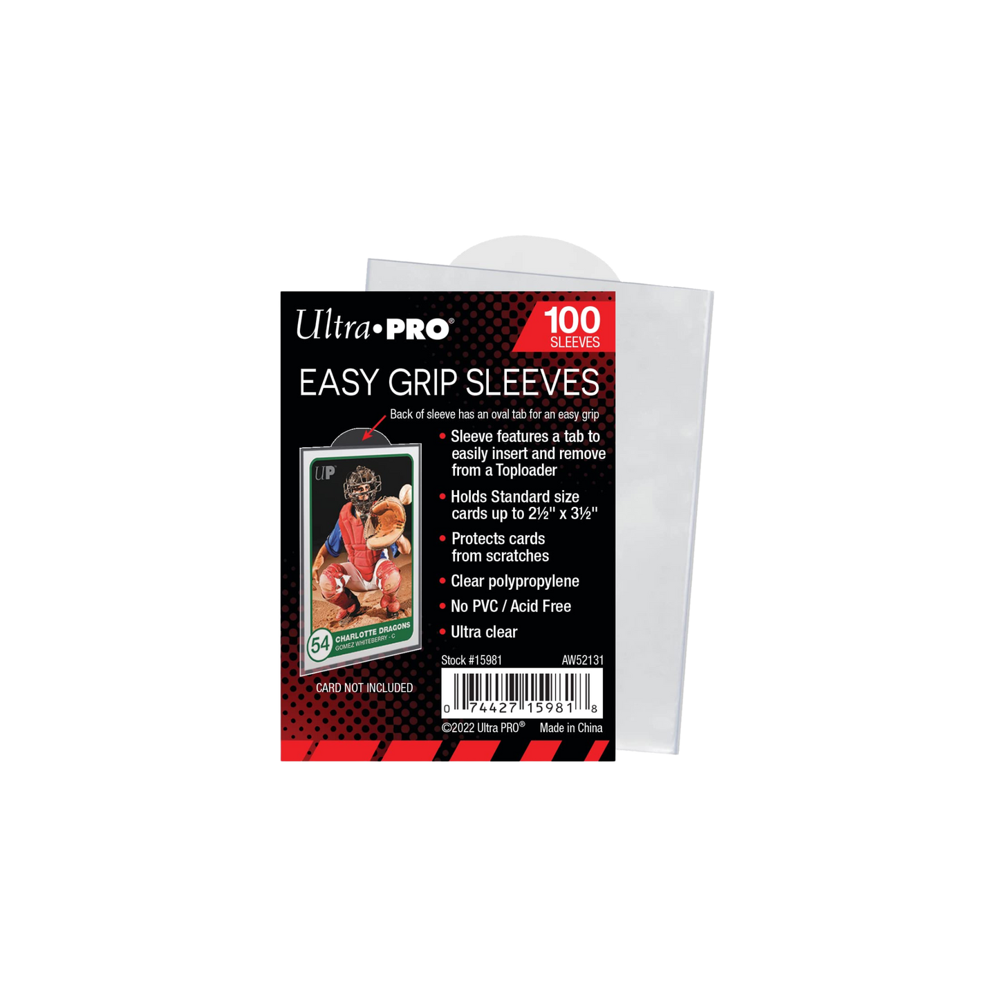 Ultra Pro - 100 Fundas Easy Grip