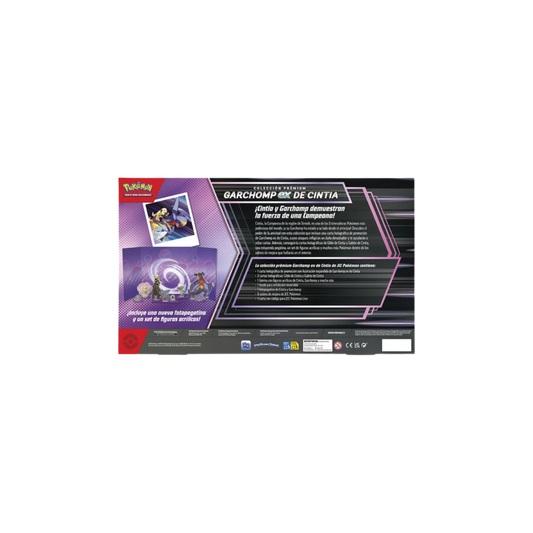 Pokémon - Colección Premium Caja Garchomp ex de Cintia (ESPAÑOL)