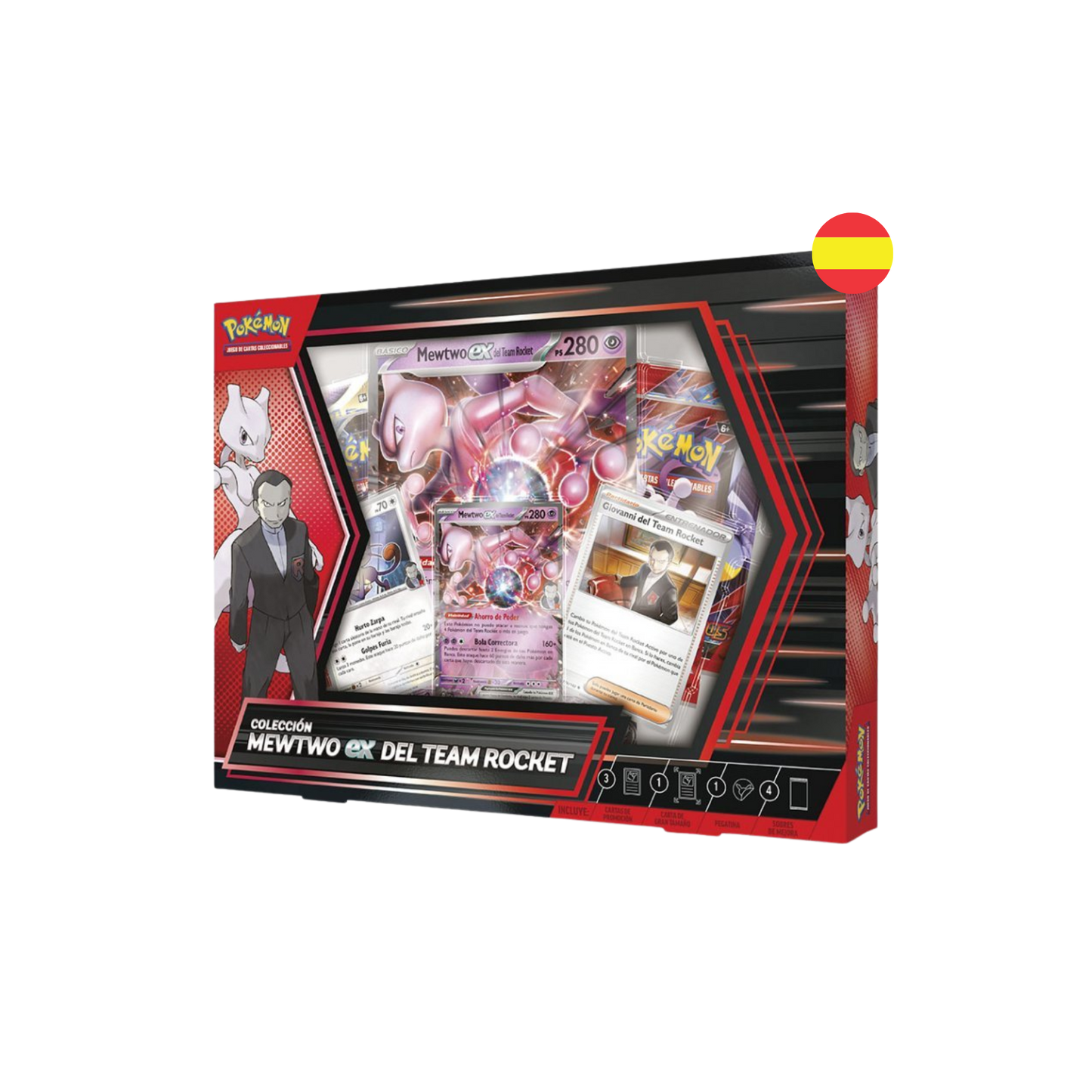 Pokémon - Colección Mewtwo ex del Team Rocket