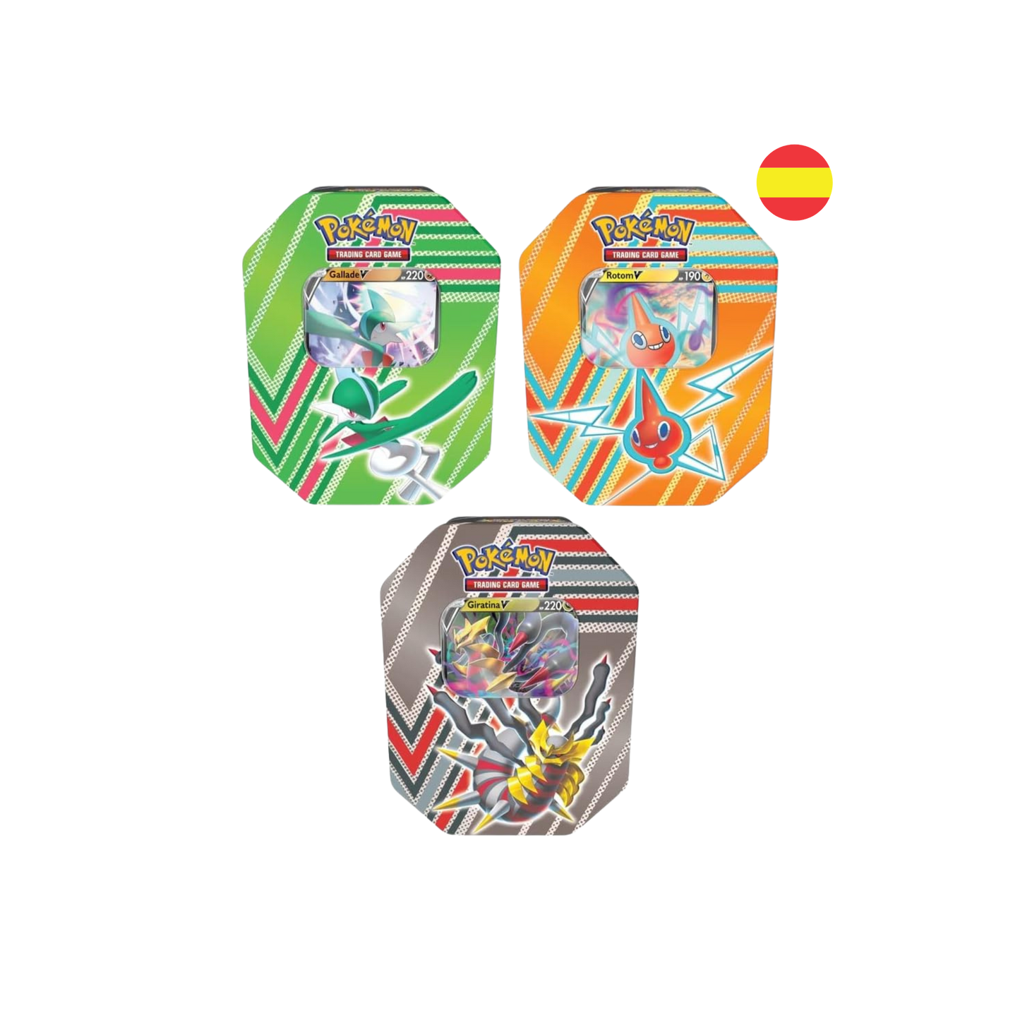 Pokémon - Lata Gallade V, Rotom V y Giratina V