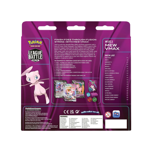 Pokémon - Mew VMax League Battle Deck (INGLÉS)