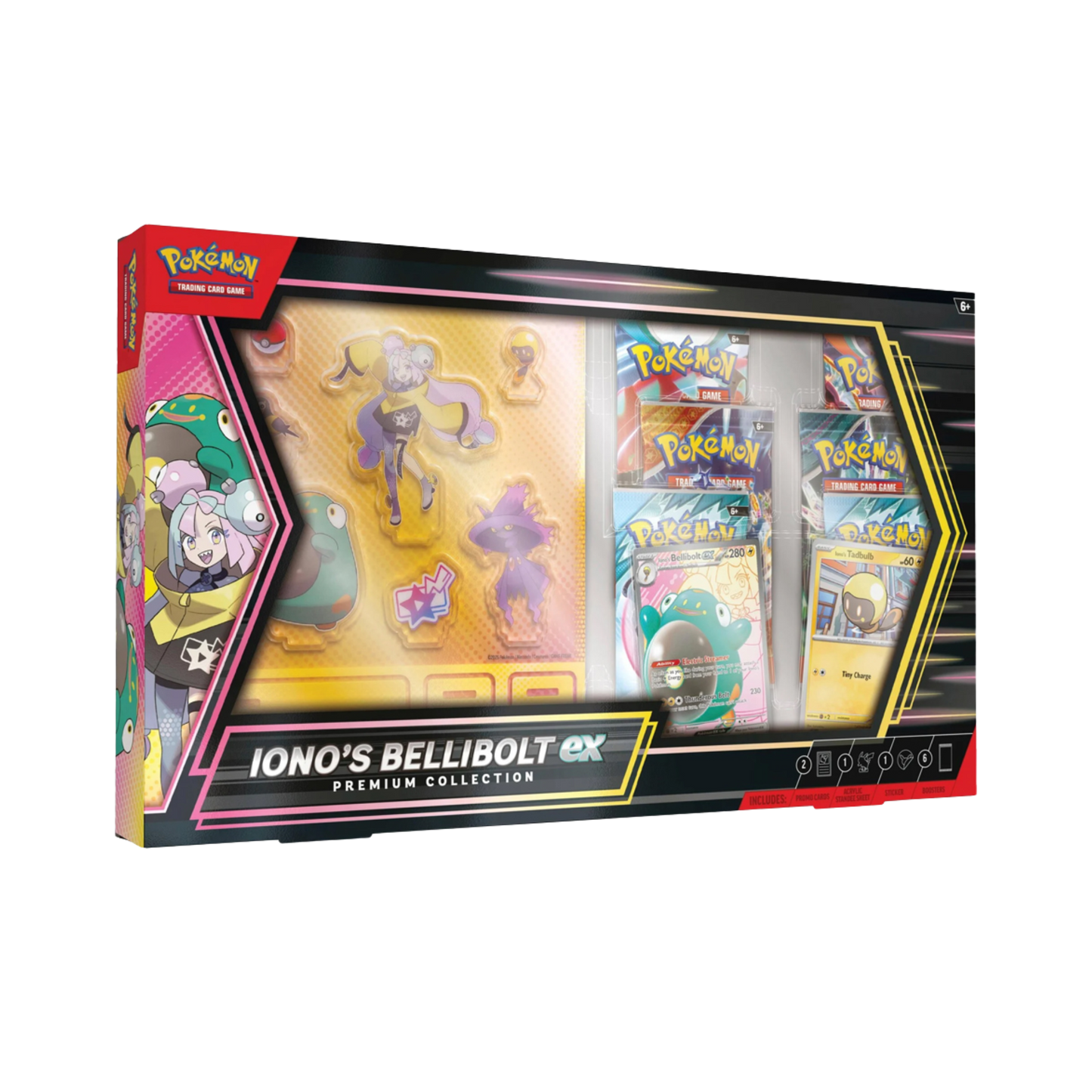 Pokémon - Iono's Bellibolt ex Premium Collection ESPAÑOL