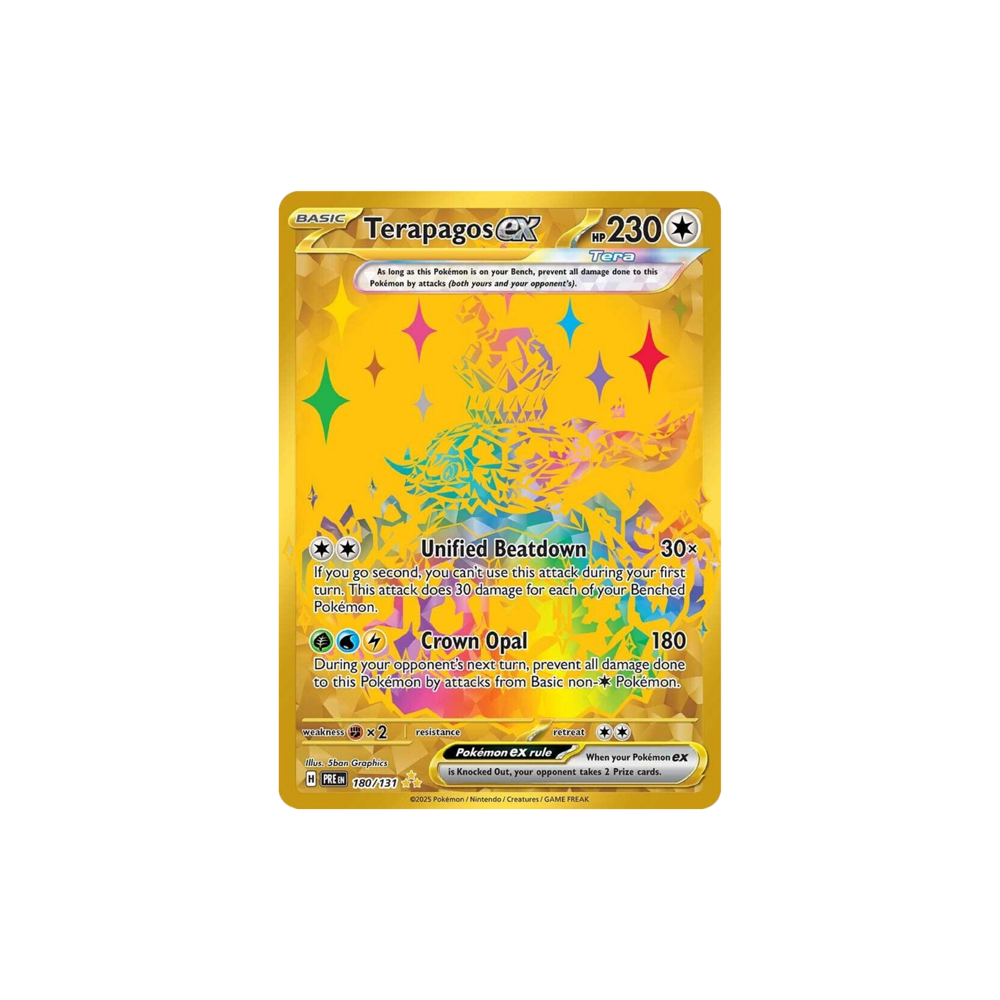 Terapagos ex (PRE 180)