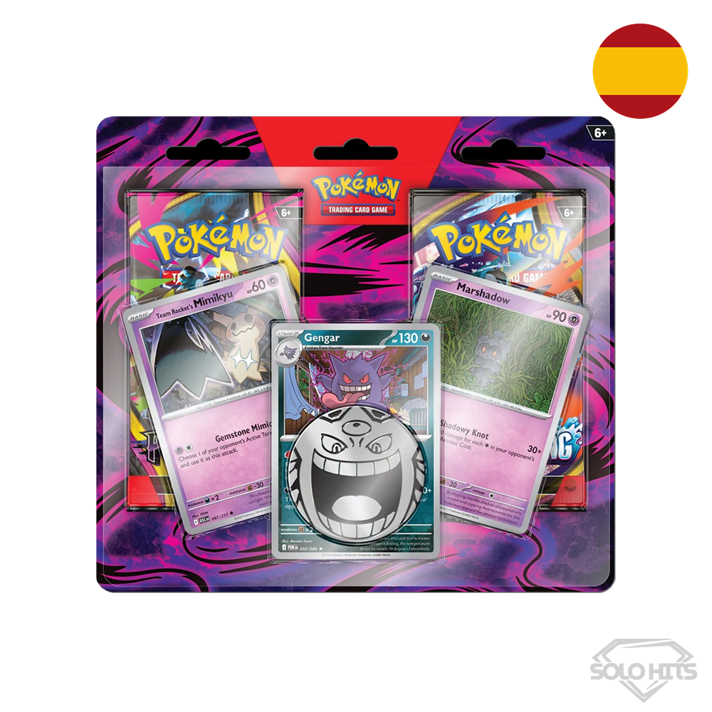 Blister 2 Sobres Promo Gengar – Pokémon TCG (Español)