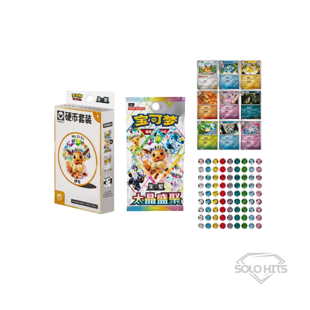 Pokemon - Terastal Gathering Eevee Coin Set (RESERVA)