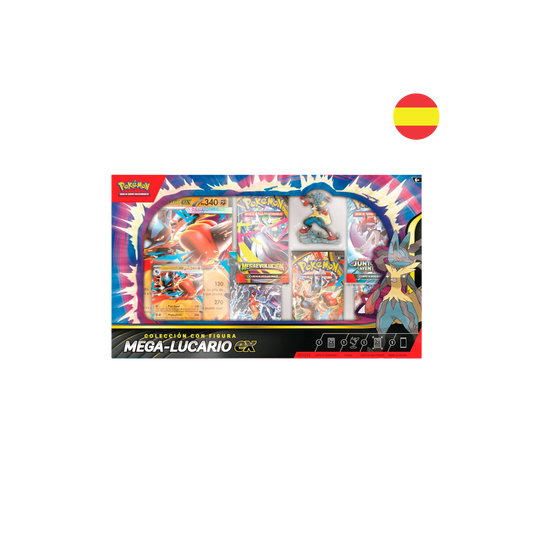 Pokémon - Mega Lucario EX Colección con Figura
