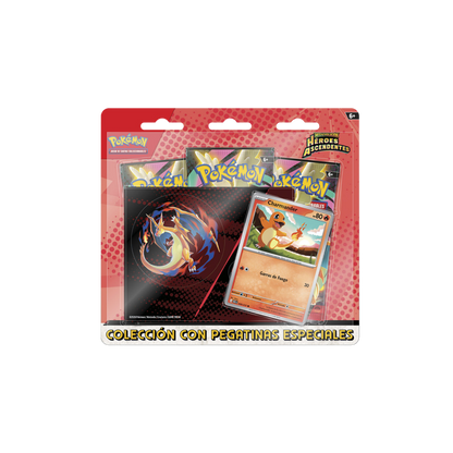 Pokémon - Colección con Pegatinas Héroes Ascendentes (RESERVA)