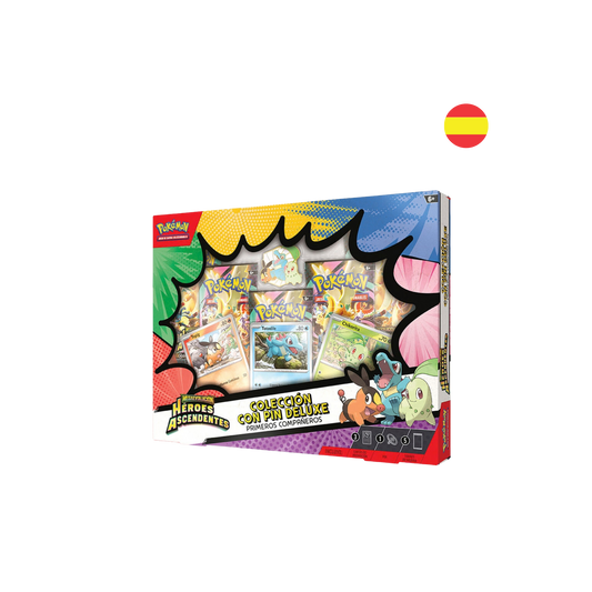 Pokémon - Colección con Pin Deluxe Héroes Ascendentes