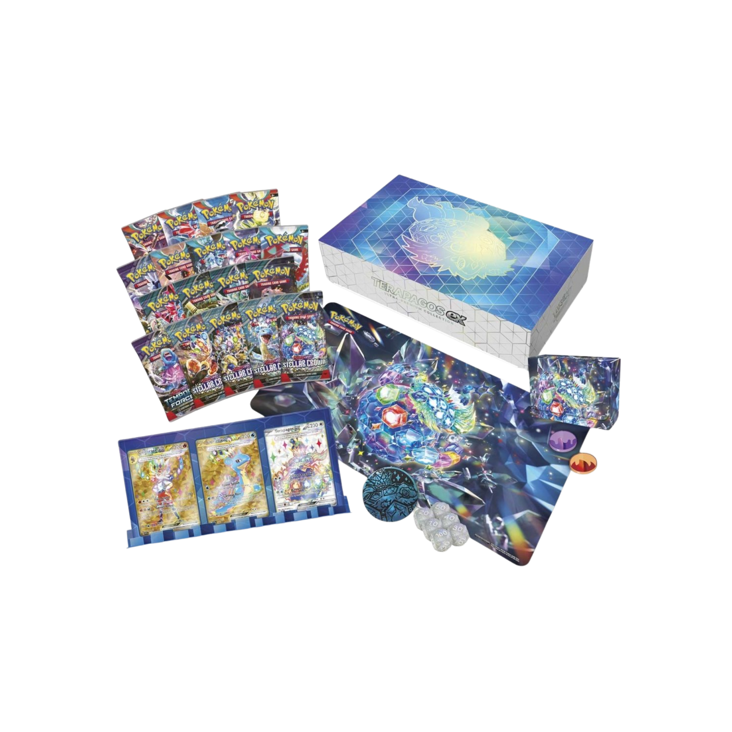 Pokémon - Terapagos ex Ultra-Premium Collection