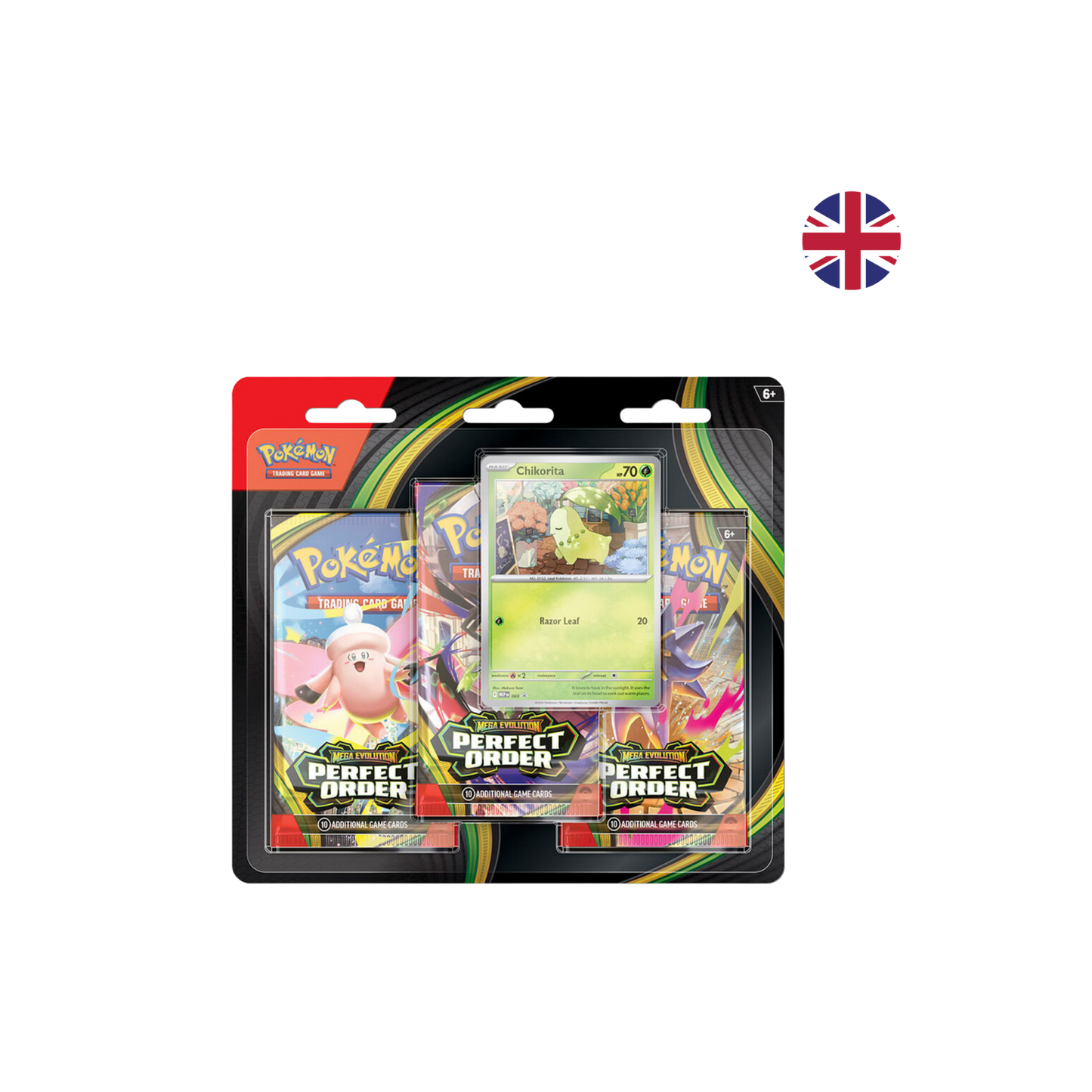 Pokémon - Blíster de tres sobres Perfect Order