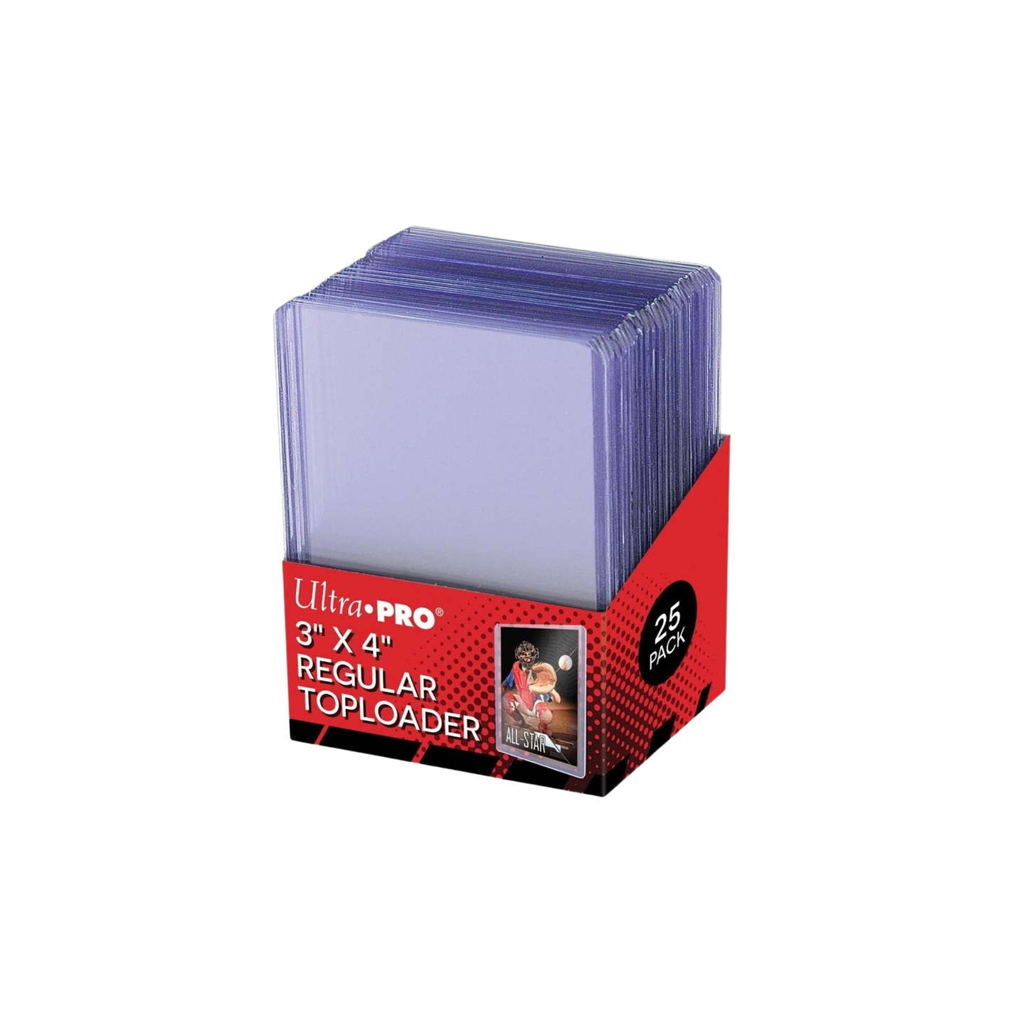 Ultra Pro - Fundas Standard Toploader Regular (25 Unidades)