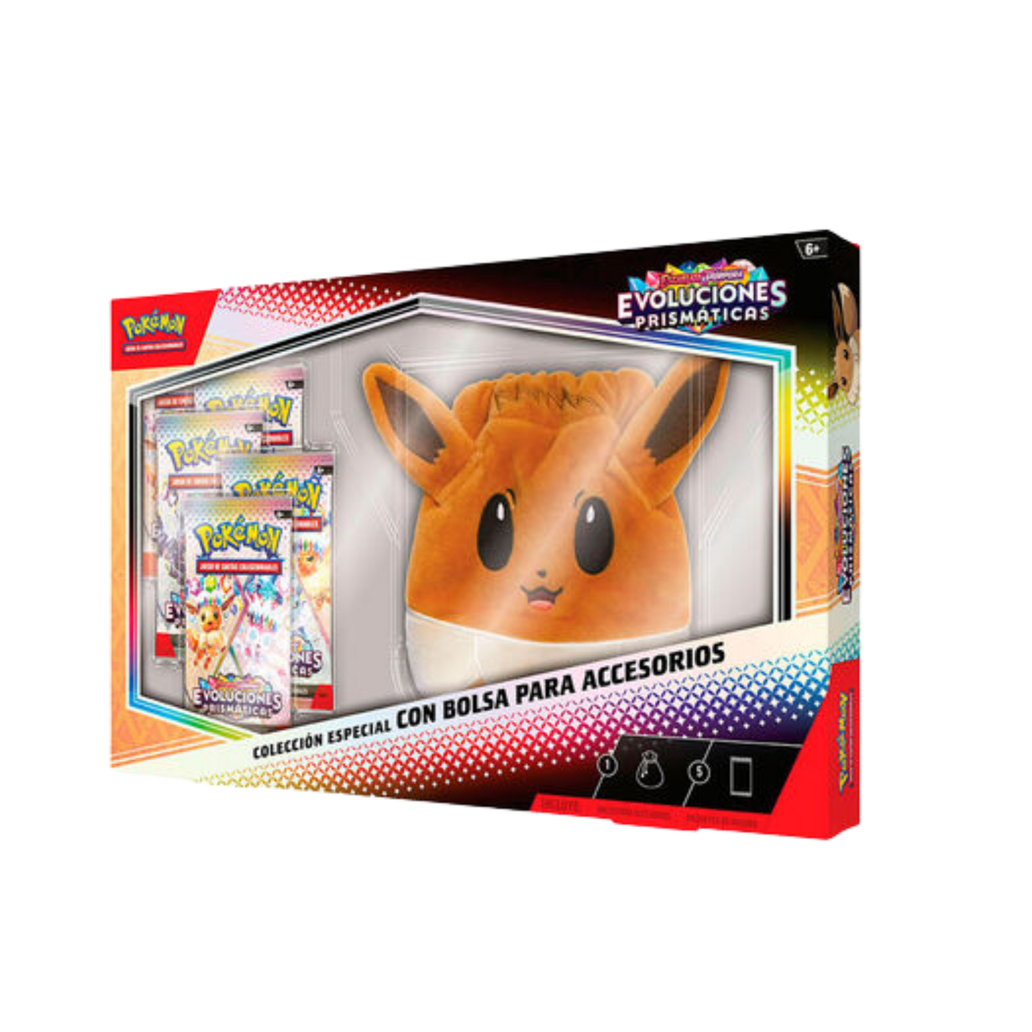 Pokémon - Evoluciones Prismáticas Pouch Special Collection ESPAÑOL