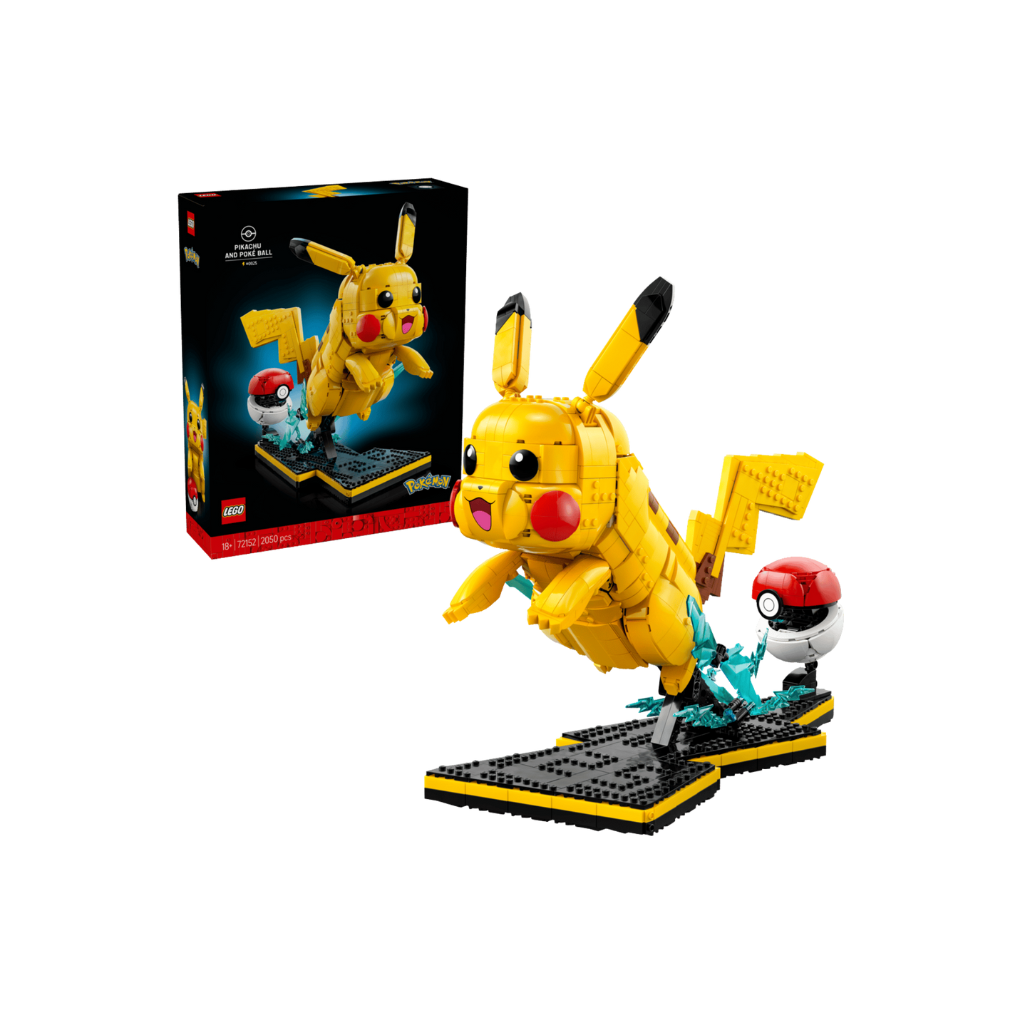Lego - Pokémon Pikachu y Poké Ball 72152 (RESERVA)
