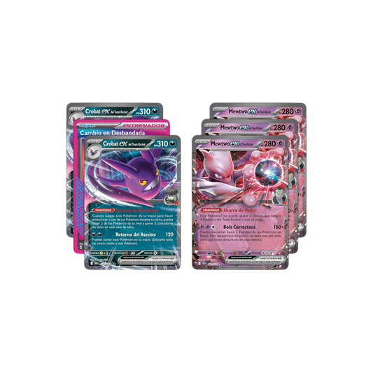 Pokémon - Mewtwo Ex Del Team Rocket Battle Deck