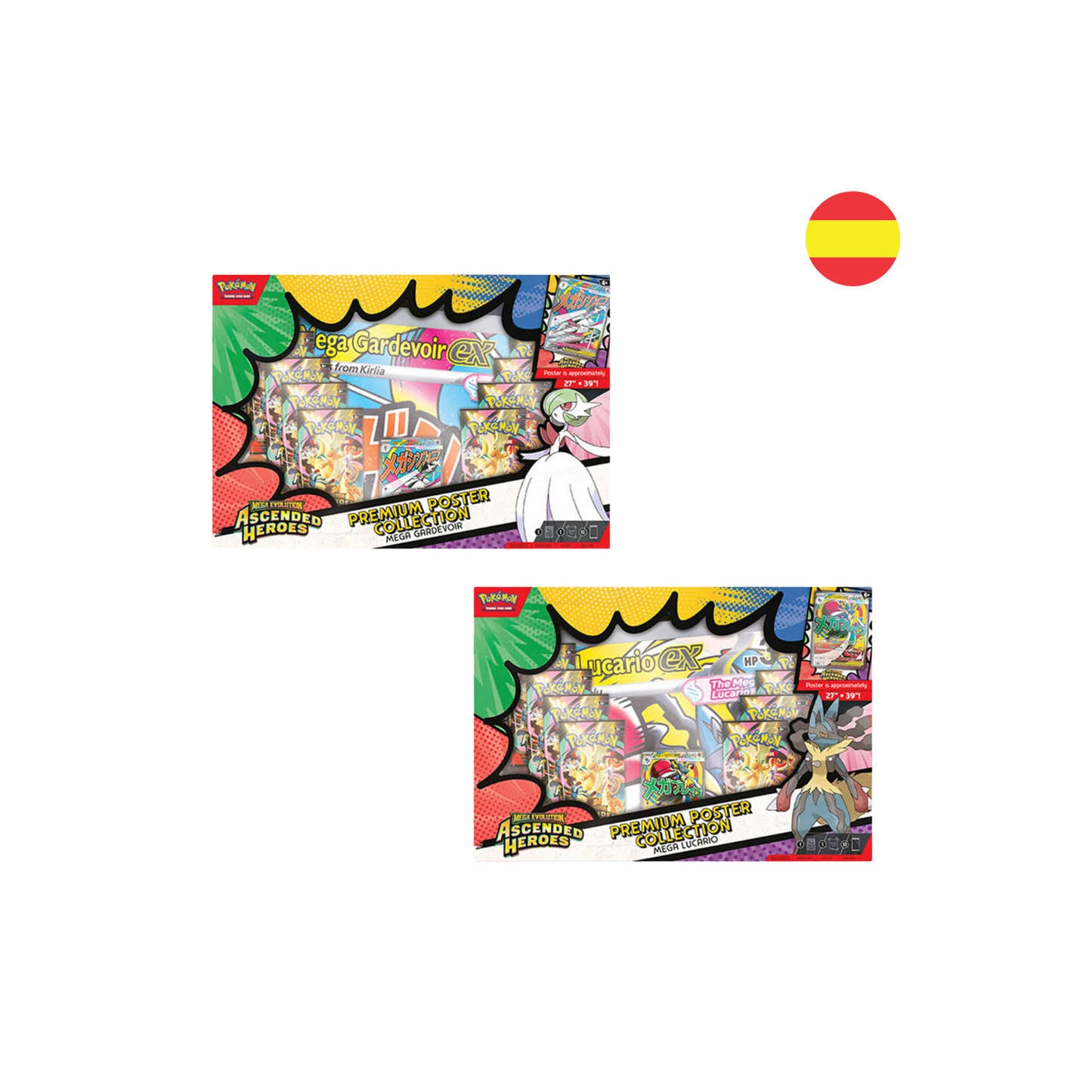 Pokémon - Colección con Poster Premium Héroes Ascendentes (RESERVA)