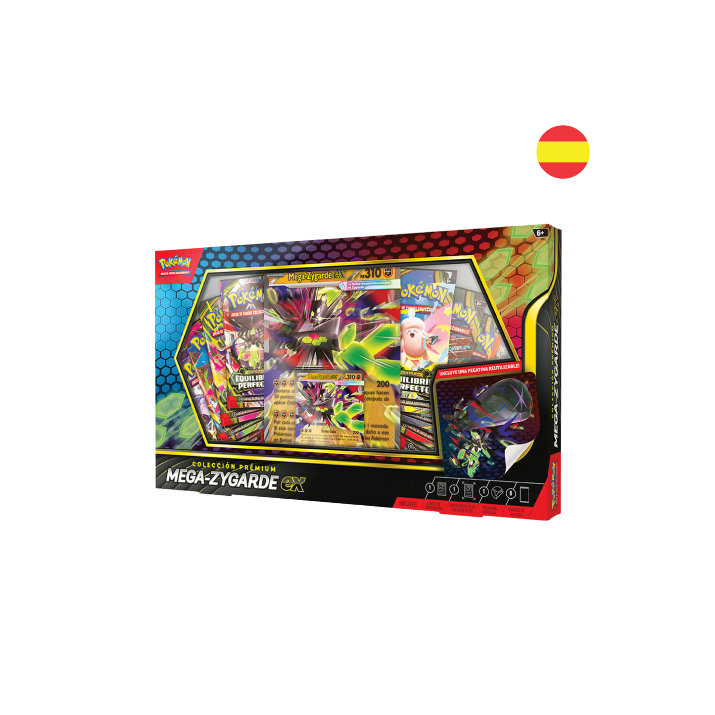 Pokémon - Caja de Colección Mega Zygarde Ex Premium