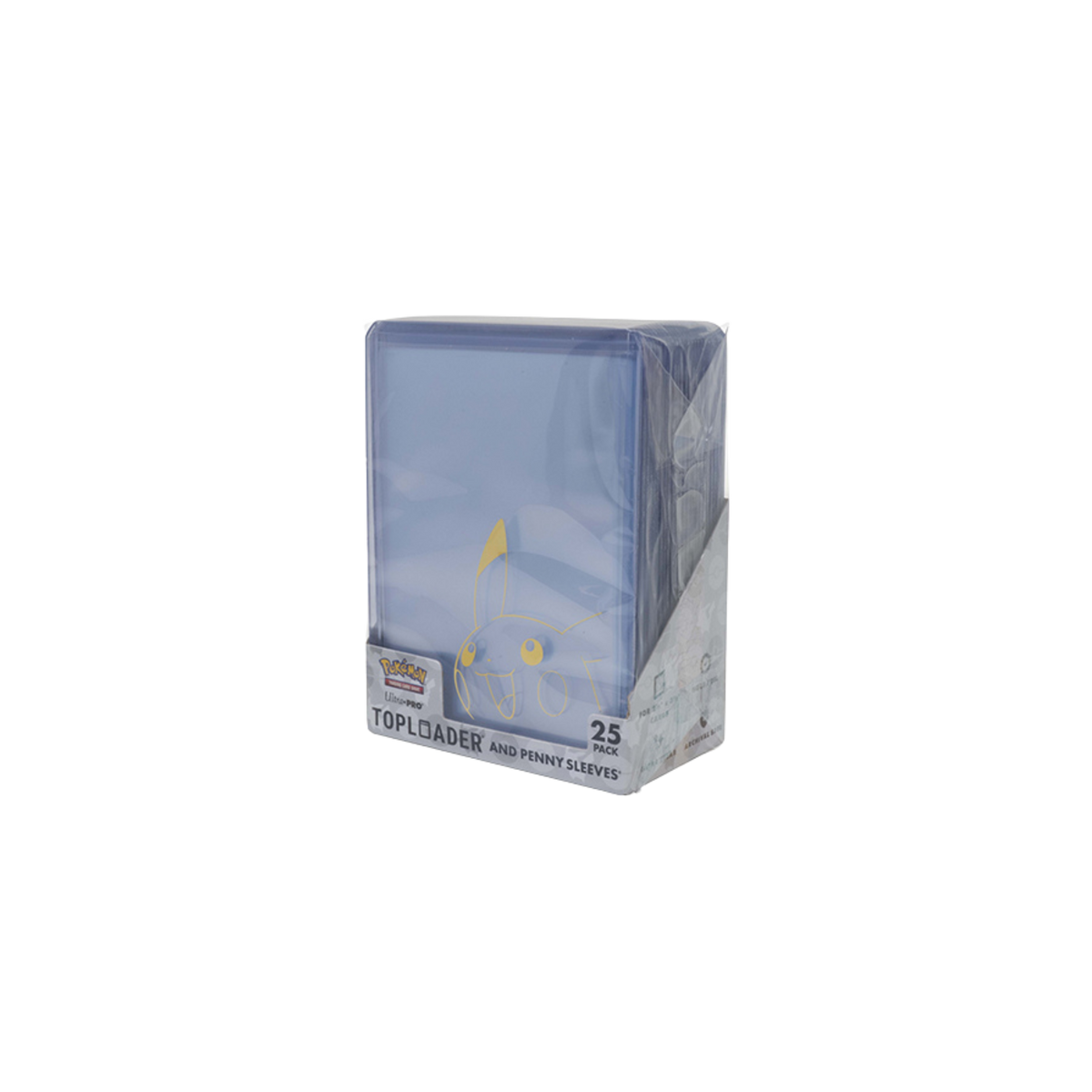 Ultra Pro - Toploader Pikachu + Fundas Económicas (25)