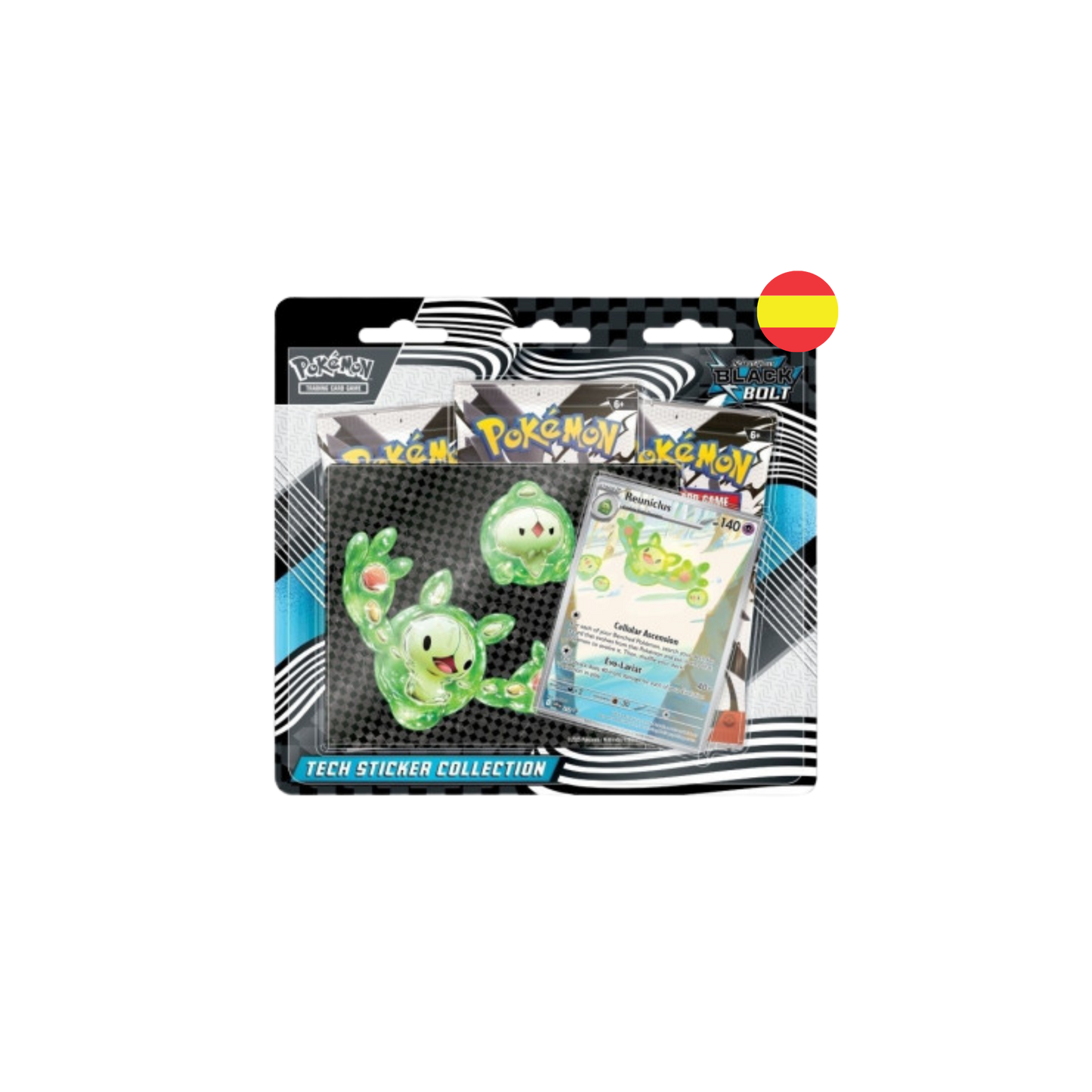 Pokémon - Fulgor Negro Tech Sticker Collection
