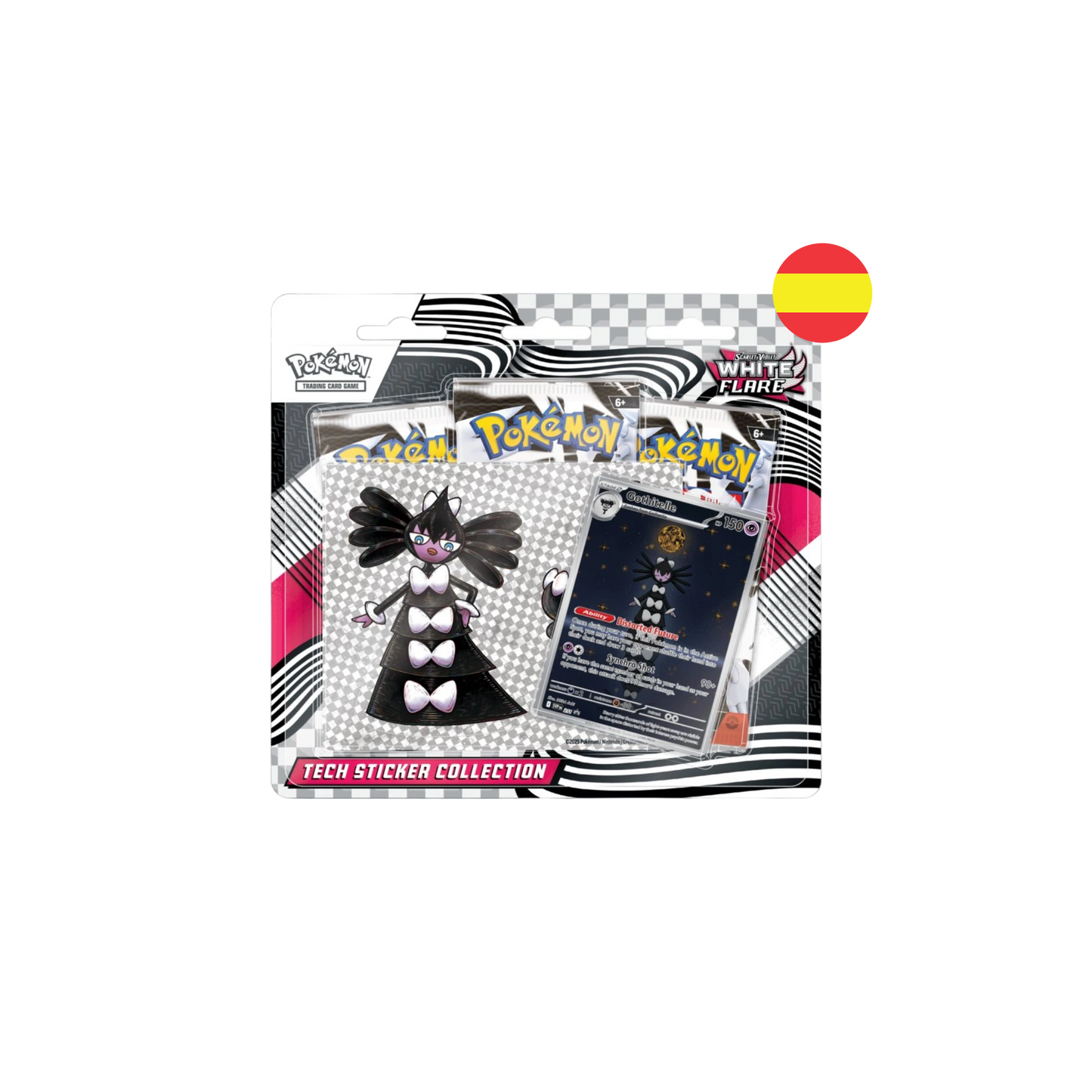 Pokémon - Tech Sticker Llama Blanca