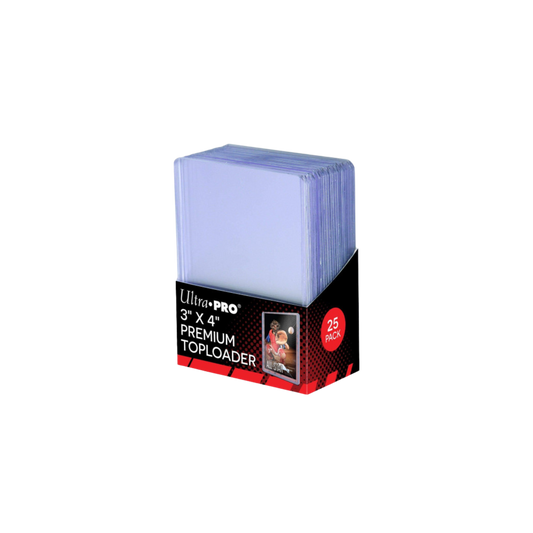 Ultra Pro - Fundas Standard Toploader Super Clear Premium (25 Unidades)