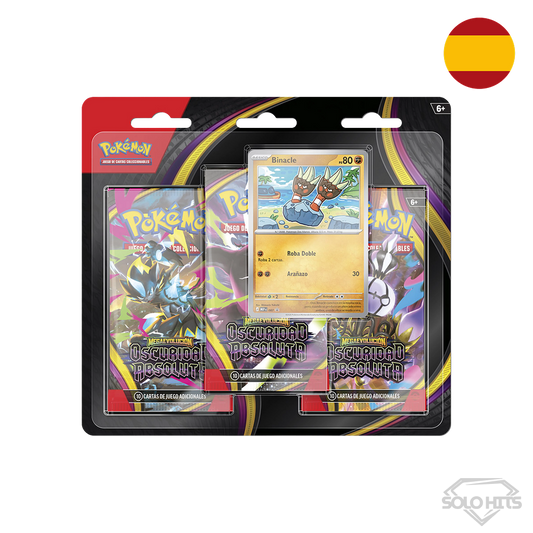 Pokémon - Blíster de 3 Sobres Oscuridad Absoluta