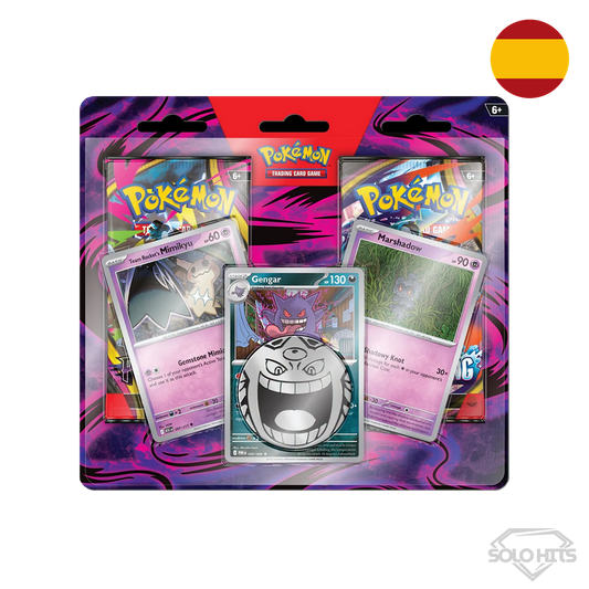 Blister 2 Sobres Promo Gengar  – Pokémon TCG (Español)