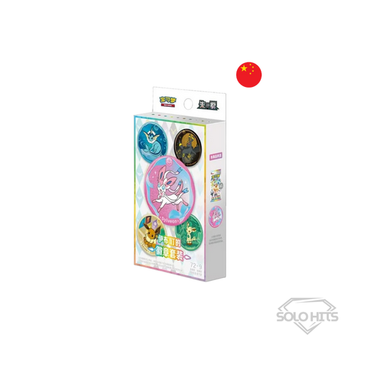 Pokémon - Crystal Gathering Badge Set (RESERVA)